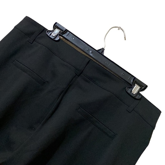 BAMANS Relaxed Fit Black Trousers Stretch Hi-Waist Straight Leg WomensXX-… - Picture 5 of 12